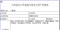 江西：印發(fā)2017年電力用戶與發(fā)電企業(yè)直接交易<font color=