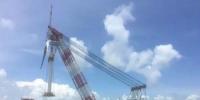 中交三航局在廣東珠海桂山海上風(fēng)電場示范項目成功完成兩種型式風(fēng)機(jī)整體安裝