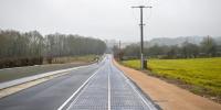 浙江建成全球承重最大太陽能道路 電動汽車或將邊行駛邊充電