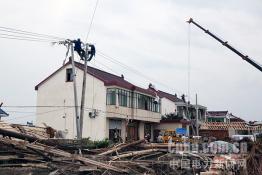 東臺(tái)供電：抗風(fēng)災(zāi)保供電