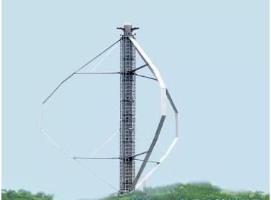 陽江造垂直軸風力發(fā)電機成功試驗運行