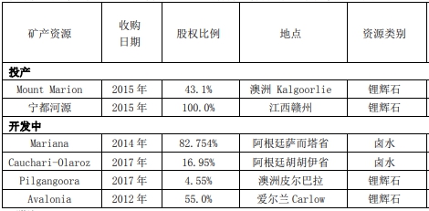 贛鋒鋰業(yè)2017年凈利潤(rùn)增兩倍 碳酸鋰產(chǎn)能利用率98.9%