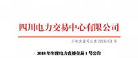 四川2018年度電力直接交易1號公告：風(fēng)電、光伏、部分水電企業(yè)可參與直接交易