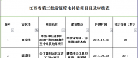 264MW！江西公示第三批省級光伏度電補貼目錄項目審核結果