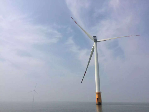 如東海上風(fēng)電投運(yùn) 中國成少數(shù)具備海上風(fēng)電核心建設(shè)能力國家