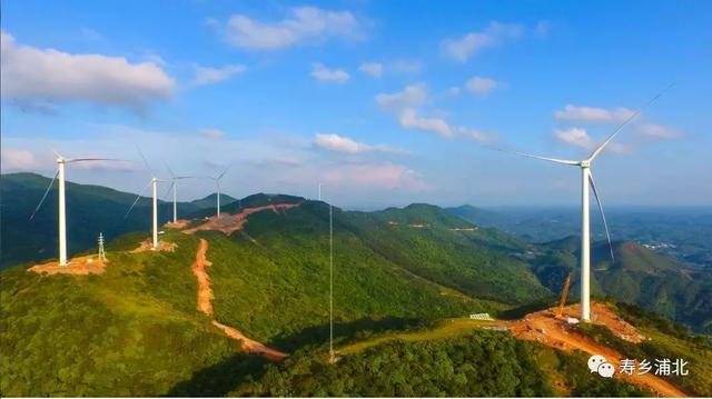 好一個(gè)龐然大物！欽州這個(gè)風(fēng)電站建成這樣啦！