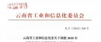 云南省工業(yè)和信息化委關(guān)于調(diào)整2018年下半年西電東送優(yōu)先發(fā)電計劃的通知