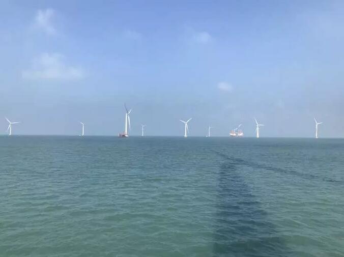 國(guó)內(nèi)首個(gè)大功率海上風(fēng)電試驗(yàn)風(fēng)場(chǎng)建設(shè)圓滿(mǎn)收官