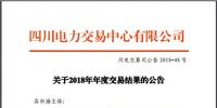 四川年度交易：水電均價0.223元 最低0.036元