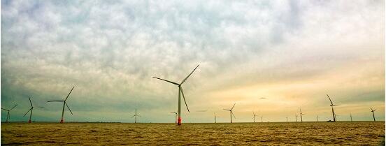國(guó)家電投江蘇濱海北H2#40萬千瓦海上風(fēng)電項(xiàng)目全容量并網(wǎng)