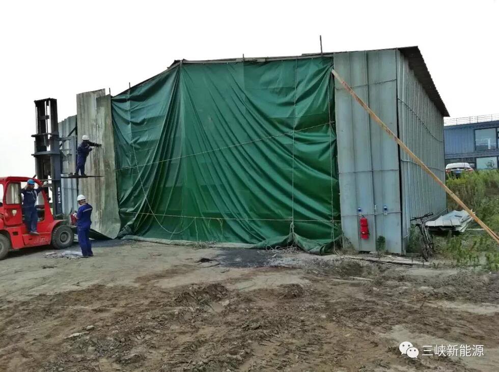 三峽新能源江蘇海上風電項目成功應(yīng)對臺風“摩羯”