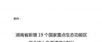 湖南省發(fā)布《湖南省新增19個(gè)國(guó)家重點(diǎn)生態(tài)功能區(qū)產(chǎn)業(yè)準(zhǔn)入負(fù)面清單(試行)》對(duì)水力發(fā)電、風(fēng)力發(fā)電、太陽(yáng)能發(fā)電等嚴(yán)格管控